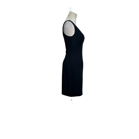 Trina Turk black one shoulder sheath mini cocktail dress size 0 - Picture 13 of 16